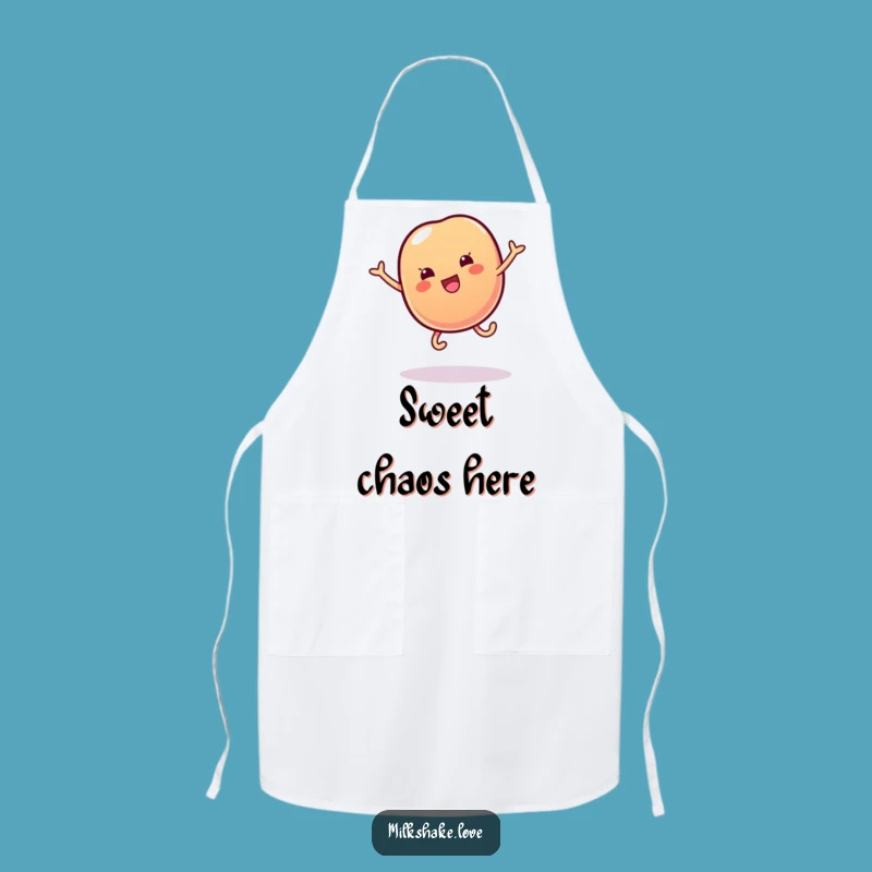 Funny Jelly Bean Cartwheel Apron: Sweet Style for Delightful Chefs