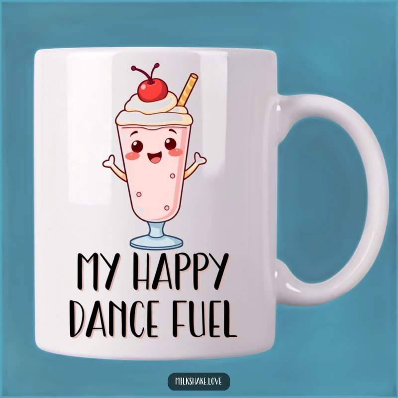 Funny Dancing Milkshake Mug: A Sweet Treat perfect for a Humorous Gift