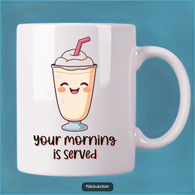 Funny Milkshake Wink Mug: A Cheerful Sip for Your Daily Dose of Fun