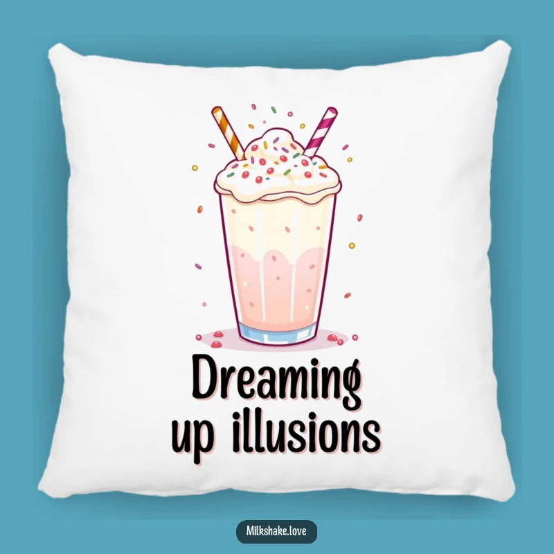 Funny Milkshake Juggling Pillow: Cuddle Up with Playful Charm