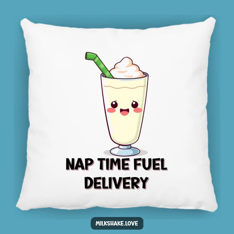Funny Kawaii Milkshake Pillow - Enthusiasm Cushion