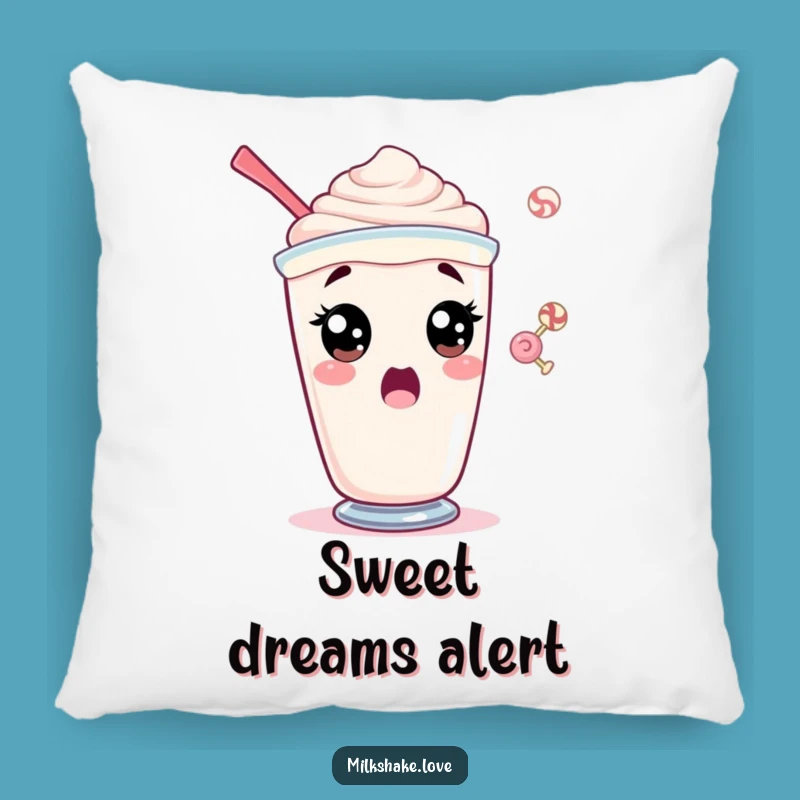Funny Surprised Milkshake Pillow - Comfy Shocking Decor, Cute Funny Gift