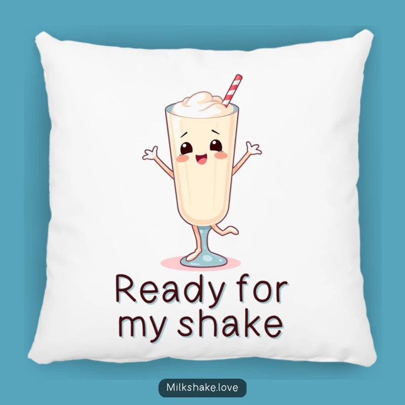 Funny Dancing Milkshake Pillow: Snuggle Up with This Hilarious & Comforting Throw Pillow!