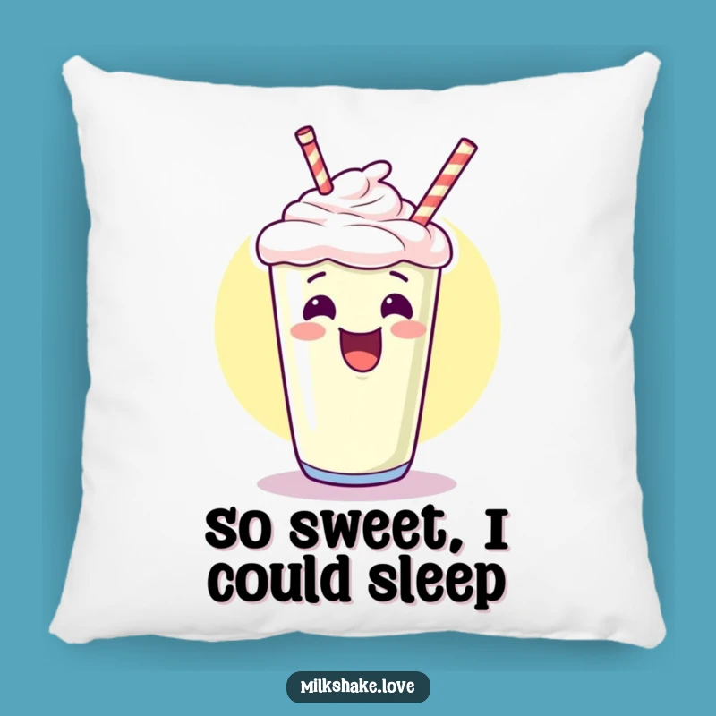 Funny Kawaii Milkshake Pillow: Cozy Giggle Cushion, A Hilarious & Soft Gift!