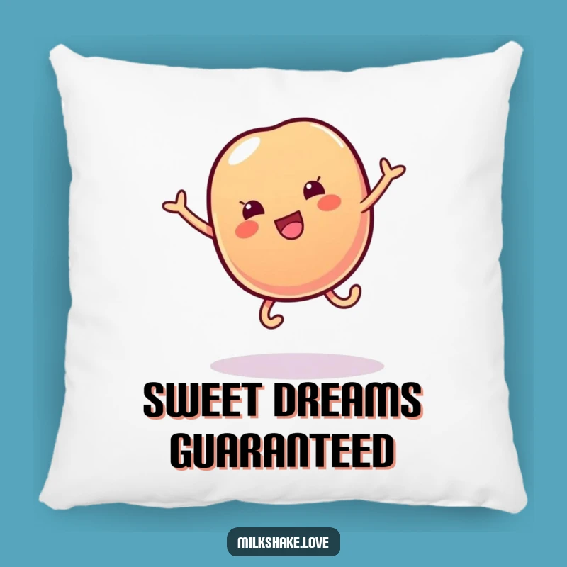 Funny Jelly Bean Cartwheel Pillow: Cozy Wobble Cushion for Sweet Dreams