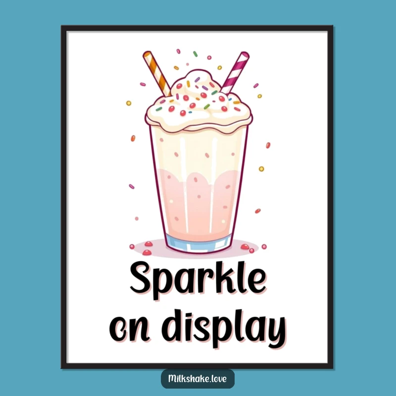 Funny Milkshake Juggling Digital Art: Printable Playfulness for Your Space