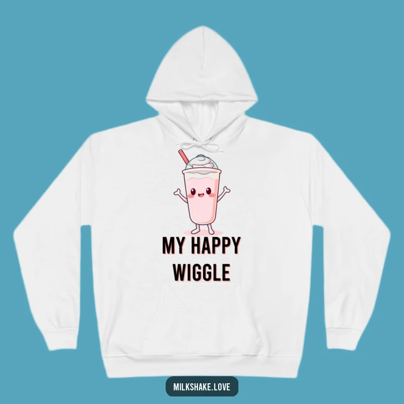Cozy Funny Kawaii Milkshake Hoodie: Dance Your Way to Comfort