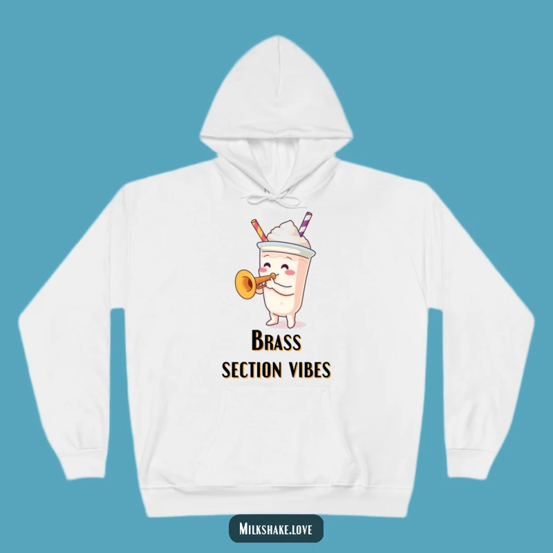 Cozy Funny Trumpet Milkshake Hoodie: Warm Your Soul with Melodies and Comfort
