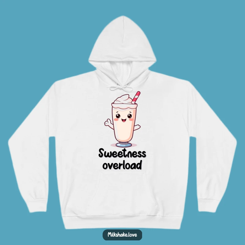 Cozy Kawaii Milkshake Hoodie: Sweet Comfort and Hilarious Gift Vibes