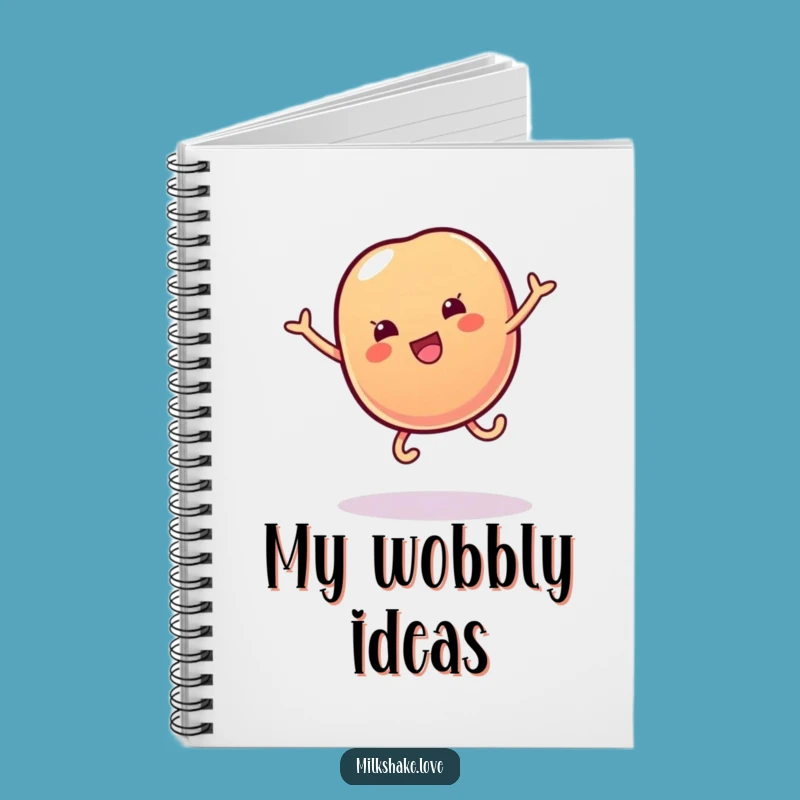 Funny Jelly Bean Cartwheel Notebook: Sweet Pages for Delightful Notes