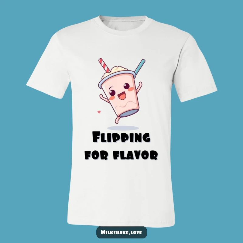 Funny Milkshake Somersault T-Shirt: Wear Your Fun with This Acrobat Treat Gift
