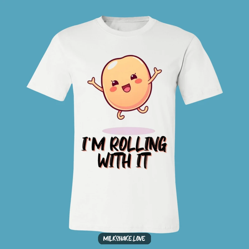 Funny Jelly Bean Cartwheel T-Shirt: Wobble with Delight in Playful Style