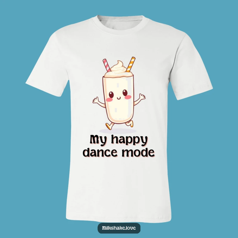 Funny Milkshake Hop T-Shirt: Spread Joy with Every Bouncy Step